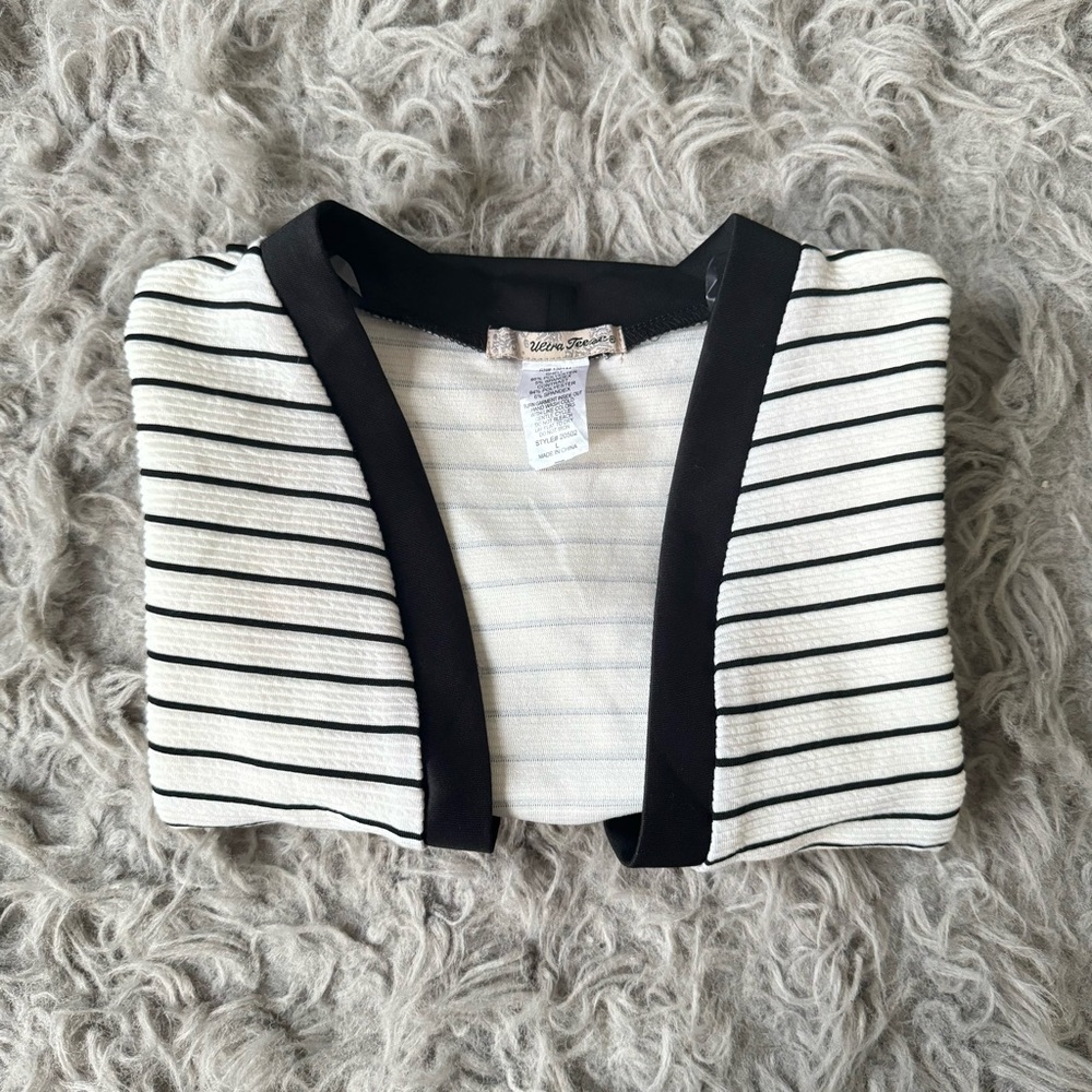 Stripped Overlay Jacket